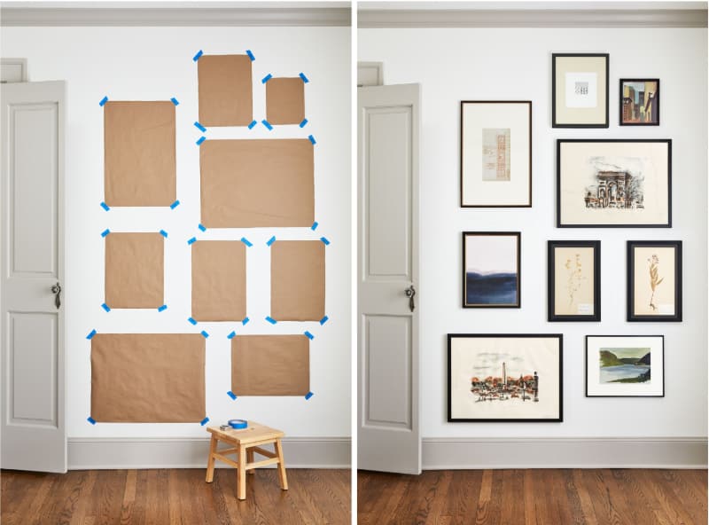 how to hang posters with precision