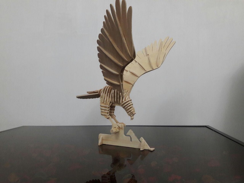 3D Laser Cutted Eagle