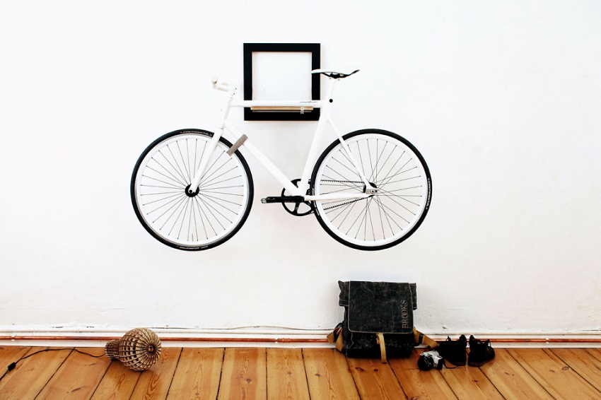 indoor bike rack