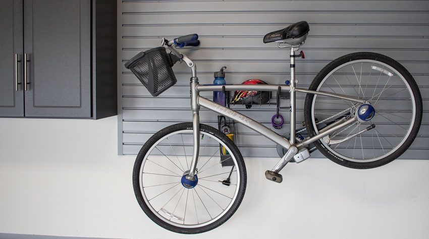 horizontal bike rack