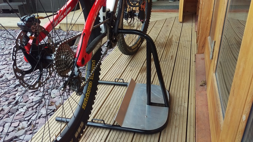 bicycle floor rack