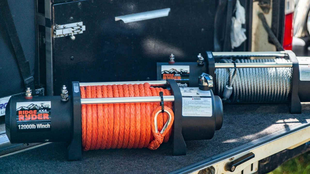 4wd electric winch