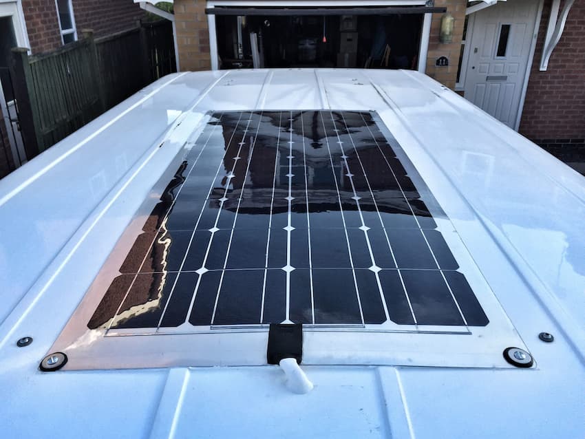 flexible solar panels on rv