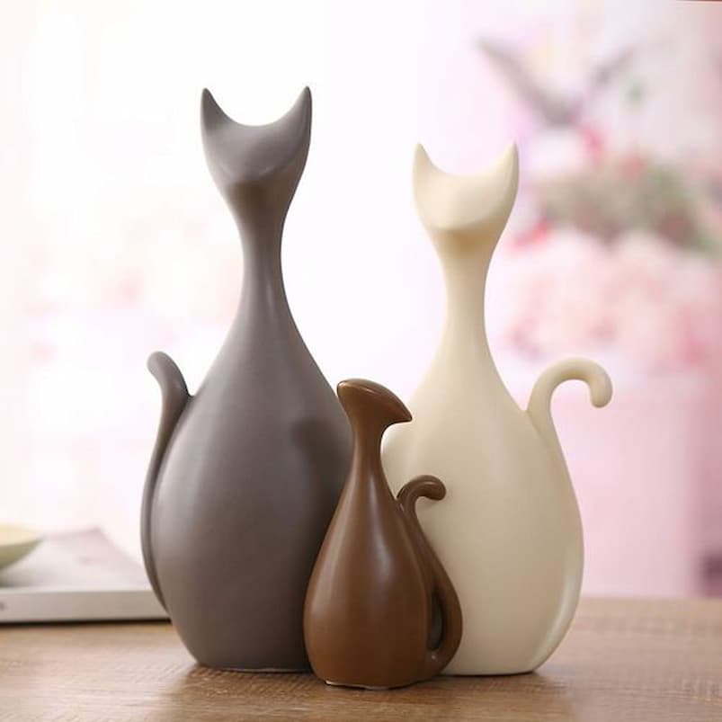 cats sculptures