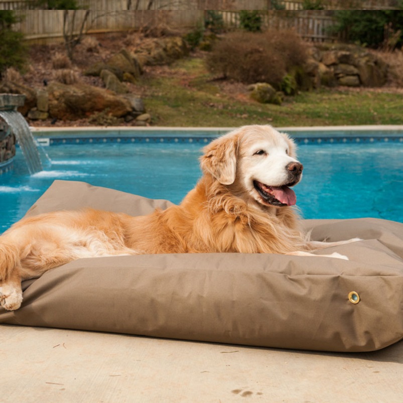 outdoor orthopedic dog bed
