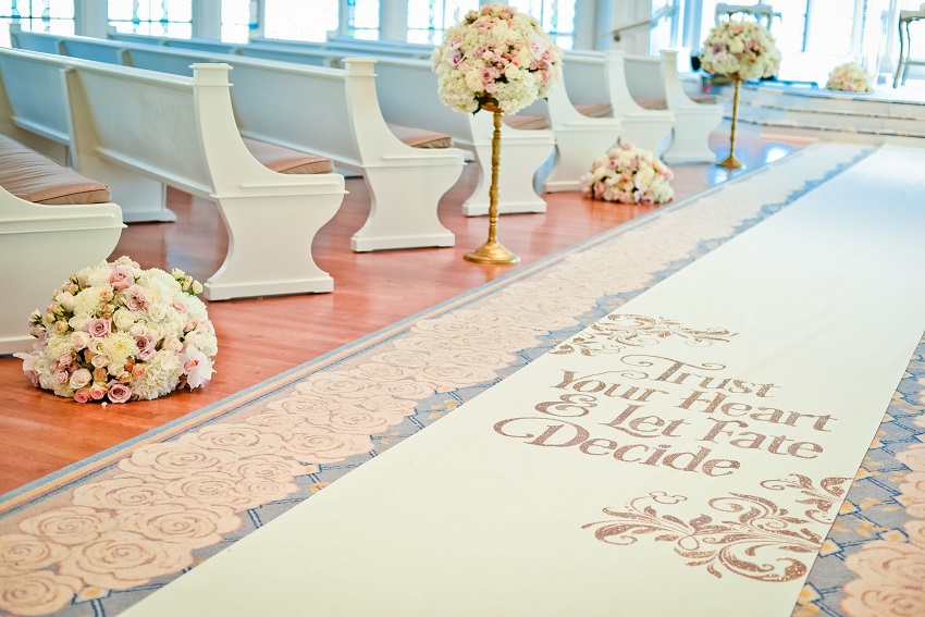 wedding aisle runner