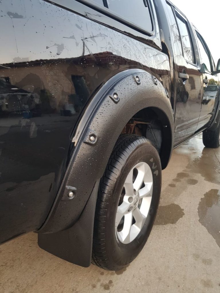 aftermarket fender flares for navara d40