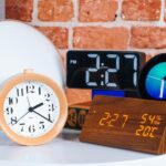 digital and analogue alarm clocks